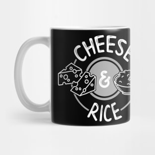 Swearing Cheese and Rice Mug